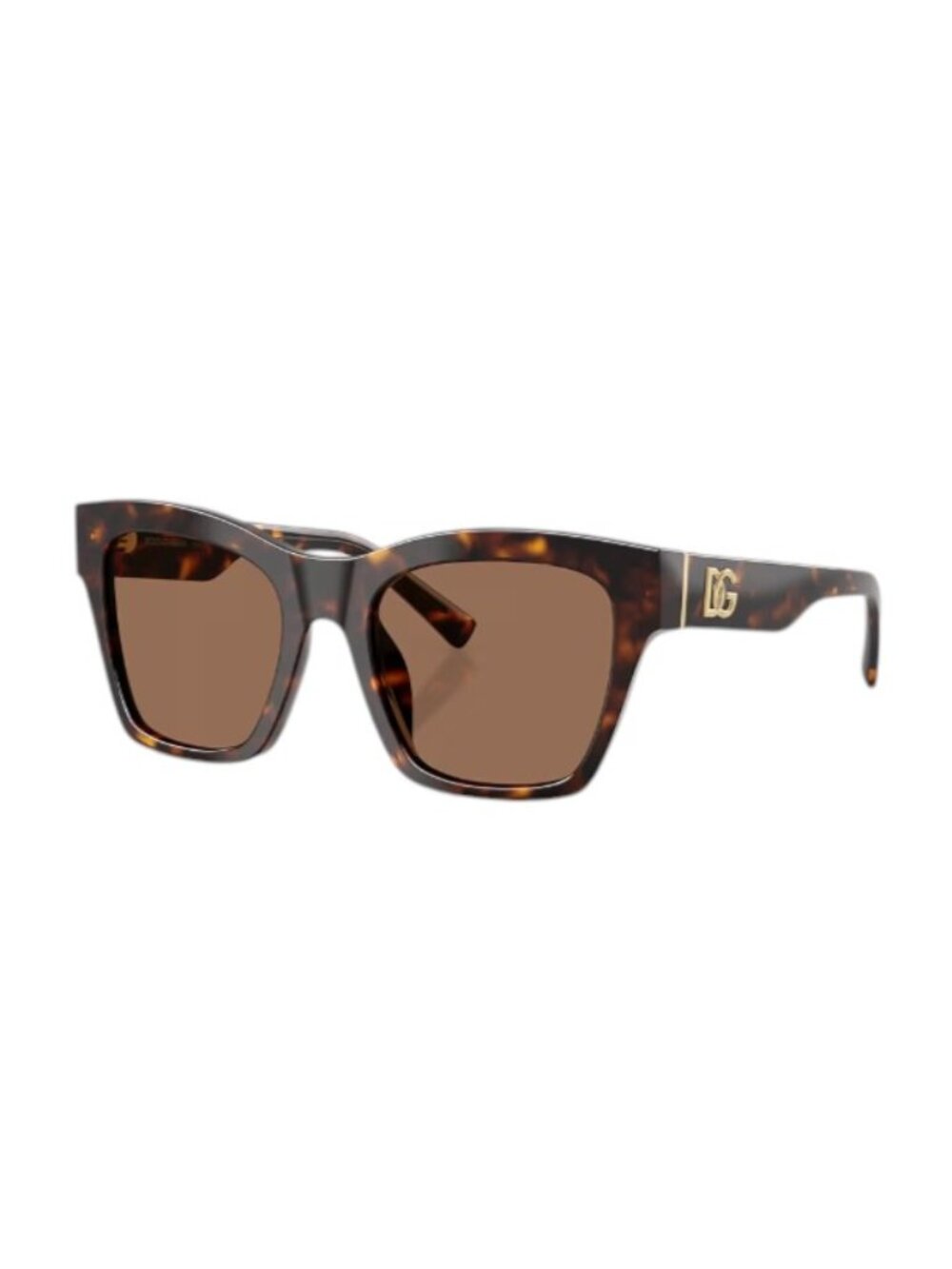 NEW DOLCE & GABBANA DG4512 502/73 Havana Brown Sunglasses 53mm